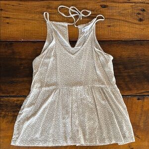 Jopna women’s flowy loose tank with halter tie size medium